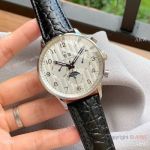 Copy IWC Portofino Grand Complication SS White Dial Watch Best Quality
